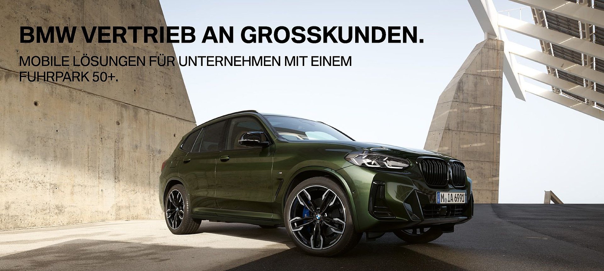 BMW Großkunden Header