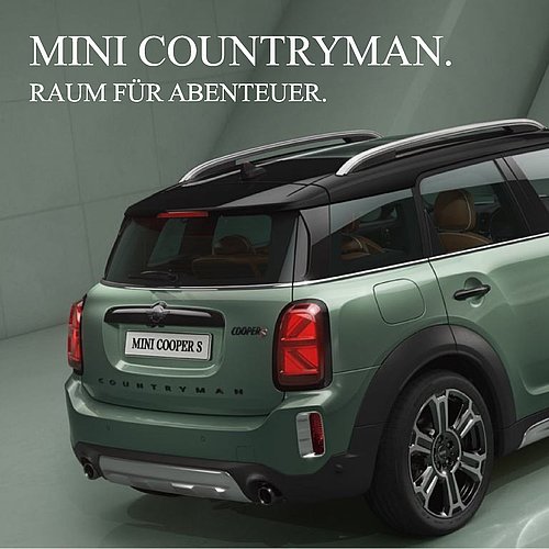 MINI Countryman - Header grün MINI Countryman - Header grün