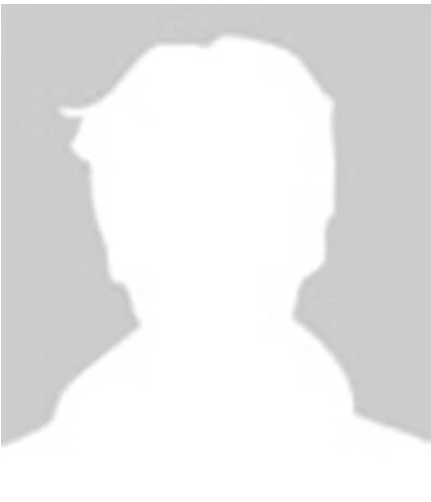 Dieses Bild zeigt eine weiße Silhouette eines Oberkörpers auf grauem Hintergrund, die eine Person darstellt.
