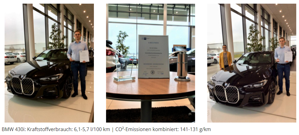 Ehrung unserer Prüfungsbesten - Rhein BMW Ehrung unserer Prüfungsbesten - Rhein BMW