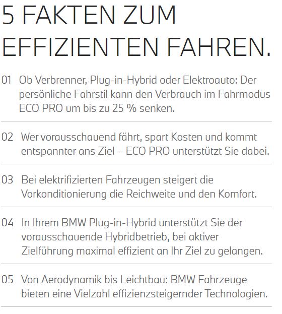 5 Fakten zum Effizienten Fahren