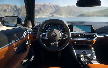 Alpina B4 Interieuerdesign Alpina B4 Interieuerdesign