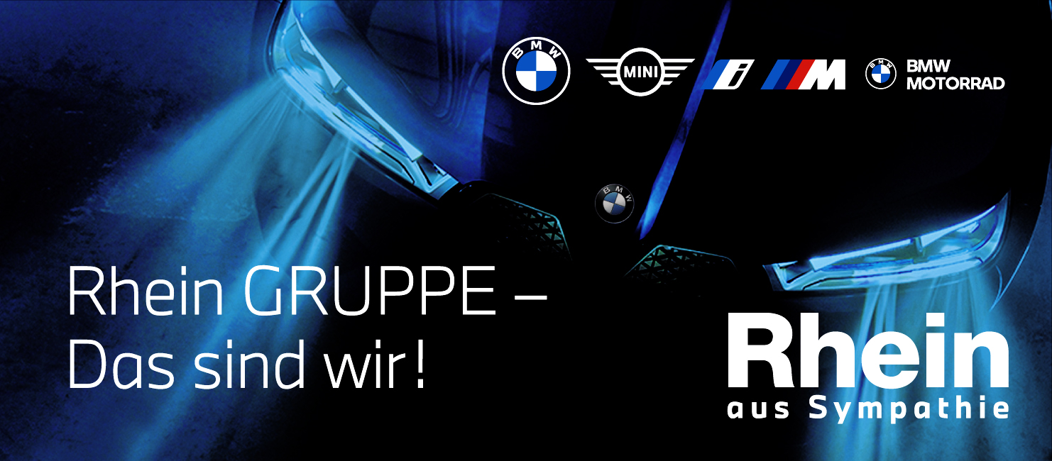 BMW Rhein Gruppe Banner