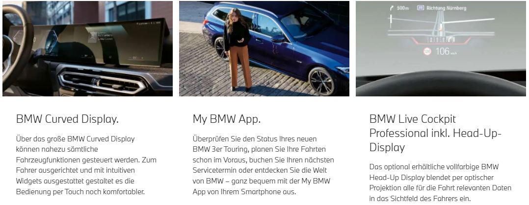 BMW 3er Touring Technologie Highlights 