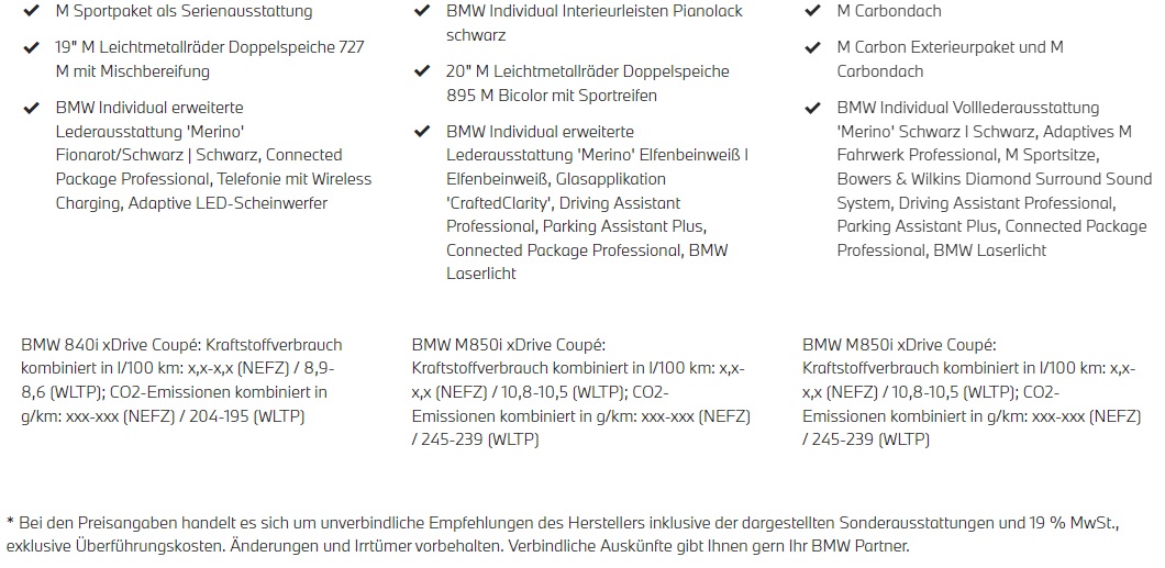 BMW 8er Coupe - Modellarten BMW 8er Coupe - Modellarten.jpg