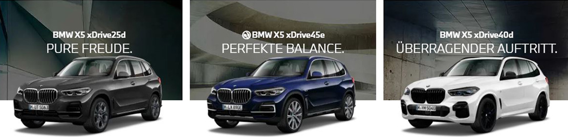 BMW X5 Konfiguration BMW X5 Konfiguration