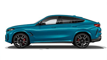 BMW X6 Seitenansicht BMW X6 Seitenansicht