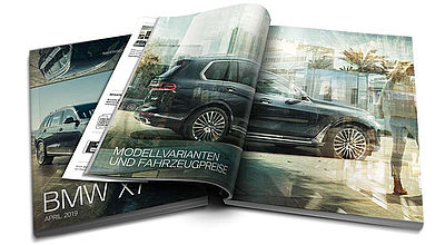 BMW X7 - Preisliste