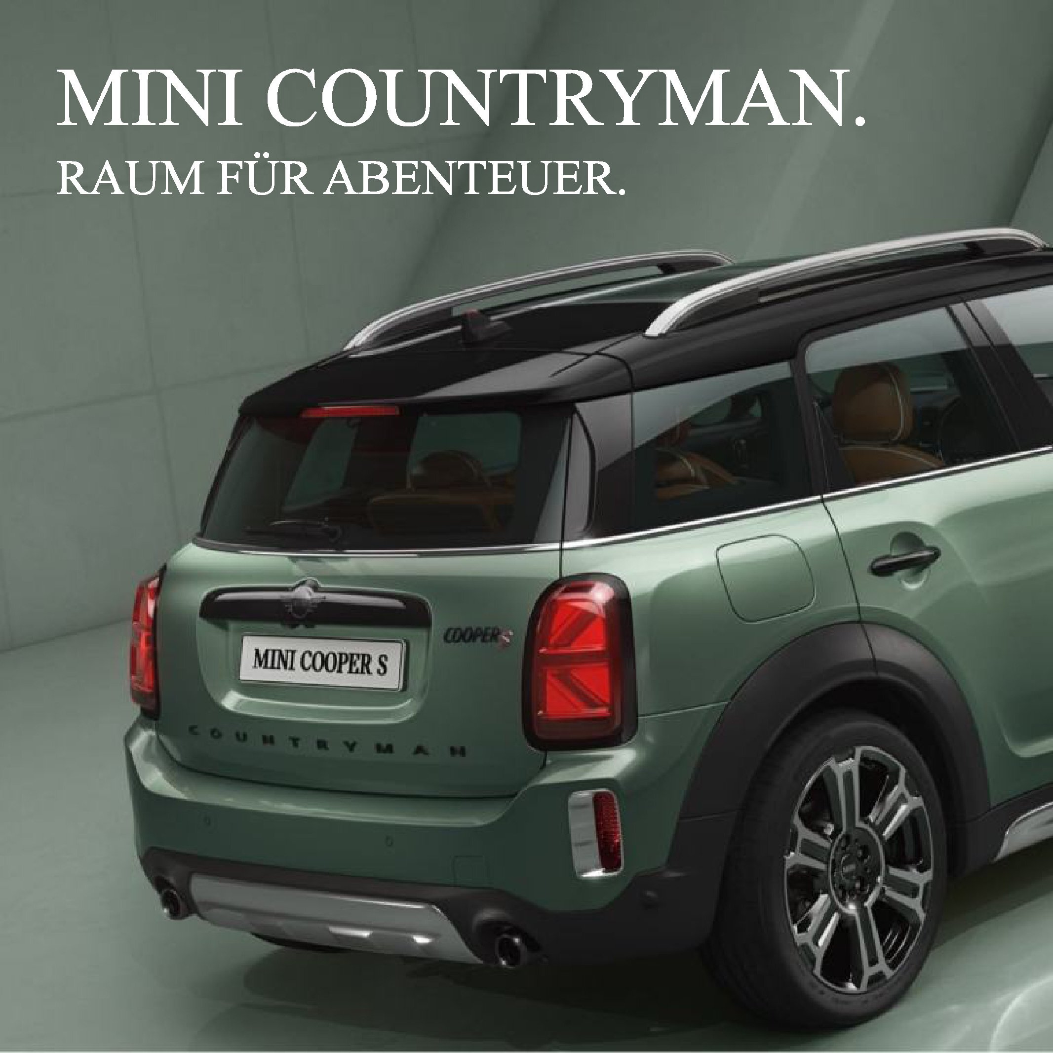 MINI Countryman - Header grün MINI Countryman - Header grün