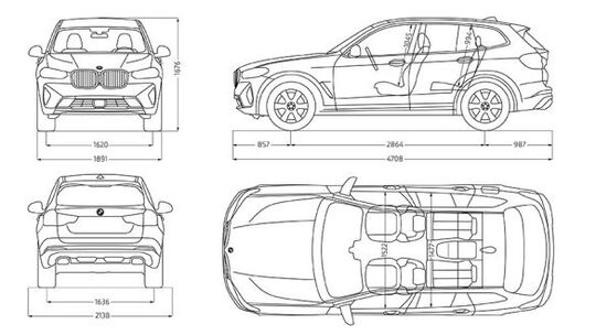 Technische Daten des BMW X3