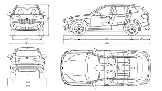 Technische Daten des BMW X3 Technische Daten des BMW X3