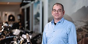 Günter Erhard- Service-Leiter Motorrad- Standort Ludwigsburg Günter Erhard- Service-Leiter Motorrad- Standort Ludwigsburg
