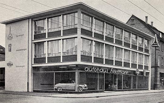 Autohaus Heermann 1953 - 100 Jahre Rhein Gruppe