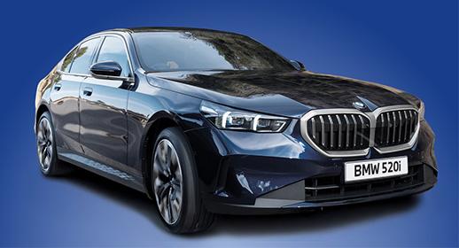 BMW 5er Limousine Aktionsangebot beim Autohaus Rhein