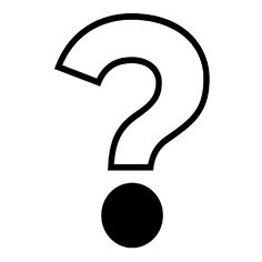 Fragezeichen FAQ Fragezeichen FAQ