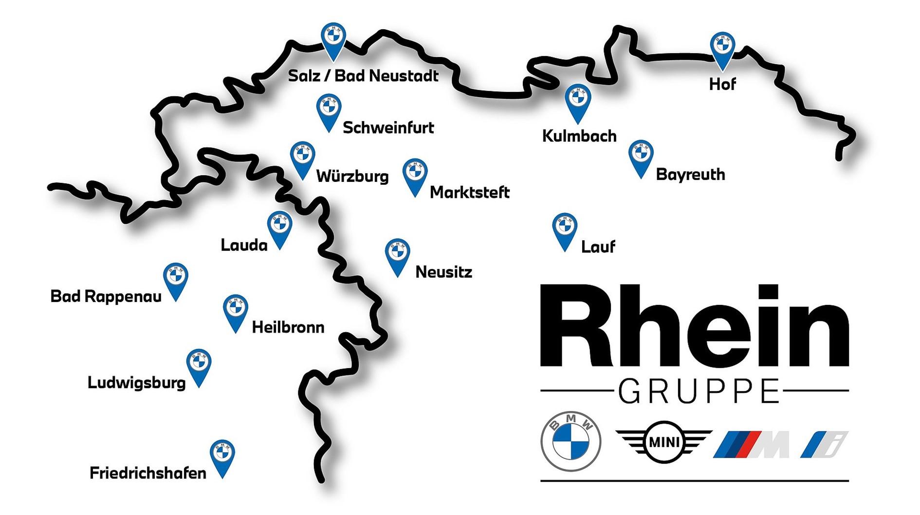Rhein Gruppe - unsere Standorte