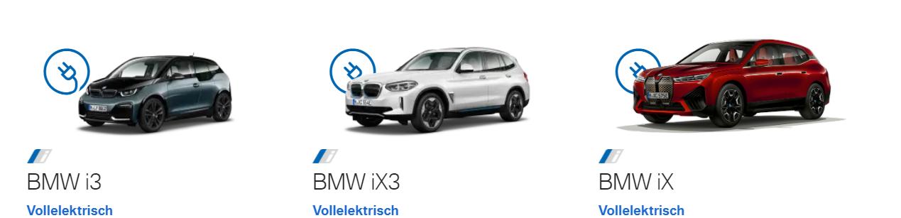 BMW i Reichweite - Übersicht der Modelle BMW i Reichweite - Übersicht der Modelle