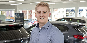 Nick Hüttel- Kaufmännischer Auszubildender- Standort Naila