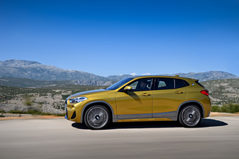 Seitenansicht des BMW X2 Seitenansicht des BMW X2