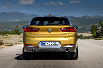 Heckdesign des BMW X2 Heckdesign des BMW X2