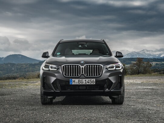 Frontdesign des BMW X3 